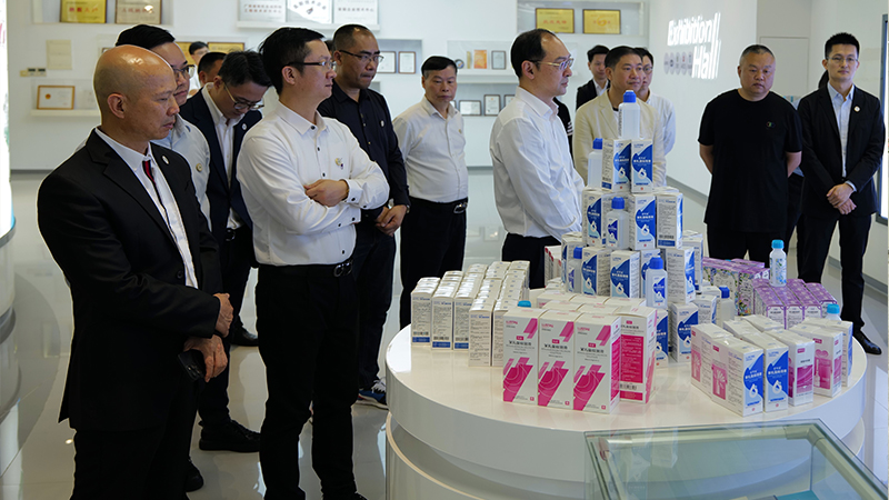 汕頭市僑青聯赴洛斯特制藥調研指導