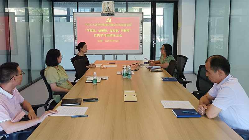 黨支部黨員開展黨史學(xué)習(xí)心得交流會(huì)